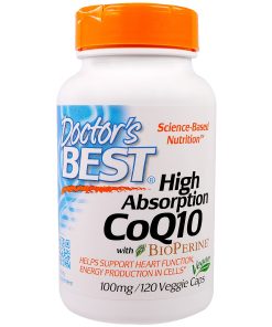 Doctor’s Best High Absorption CoQ10 with Bioperine 100 mg
