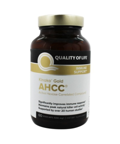 Viên Uống Quality Of Life Kinoko Gold AHCC 500mg