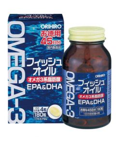 Viên uống bổ mắt Omega-3 Orihiro 180 viên