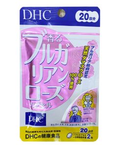 Viên Uống DHC Tinh Dầu Hoa Hồng Hỗ Trợ Khử Mùi Cơ Thể, 40 viên