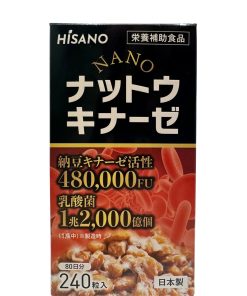Viên uống NANO NATTOKINASE HISANO 480.000FU 240 viên